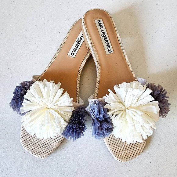 Karl Lagerfeld Shoes - Karl Lagerfeld Slides "EUC"